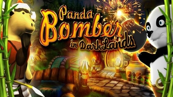 Panda Bomber - Terras escuras 3D
